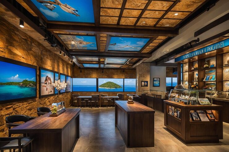 Retail store interior